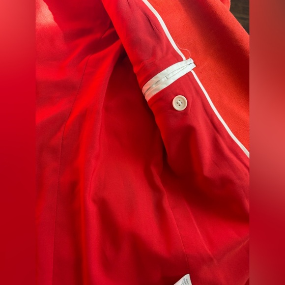 J. Crew Parke Red Linen Blazer - Picture 7 of 10